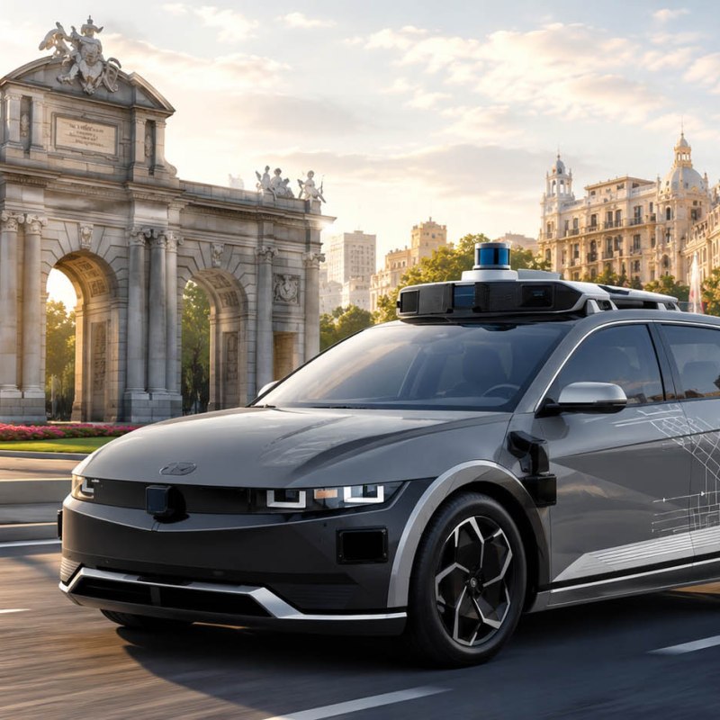Robotaxis en Madrid: la llegada del taxi&nbsp;autónomo